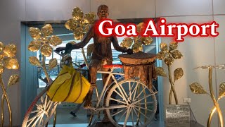 Goa Dabolim Airport  North Goa Airport  Naziya India Vlogs  Goa [upl. by Chirlin]