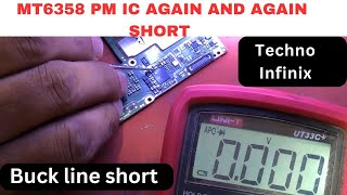 PMI6358 ic again and again buck short  dead recover ✅💯🆗mobilerepairtrainingmobilerepairmaster [upl. by As]