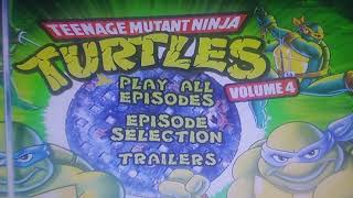 TMNT 1987 Season 3 Disc 2 DVD Menu Walkthrough [upl. by Mathews]