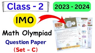 Math Olympiad Class 2 Question Paper 2023  IMO Class 2 Class 2 Math Olympiad Exam SOF IMO Class 2 [upl. by Babbie]