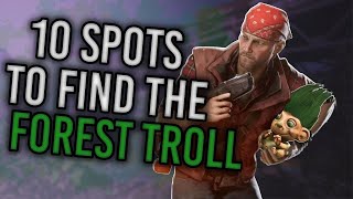 10 spots to find the Forest Troll  VIGOR [upl. by Airenahs]