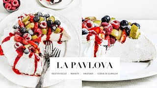 Meilleure recette de Pavlova  Inratable  Facile et son cœur de guimauve Sweetly Cakes [upl. by Jaal]