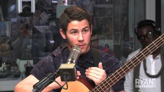 Jonas Brothers Debut Pom Poms PART 2  Interview  On Air with Ryan Seacrest [upl. by Peacock]