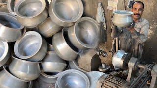 Master Craftsman Creates Aluminium Cooking Pot AluminiumPot Handmade TraditionalCrafts Metalwork [upl. by Laicram]