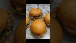 Zinger burger recipe I Zinger burger burger zingerburger shorts viral ytshorts youtubeshorts [upl. by Yelsiap870]