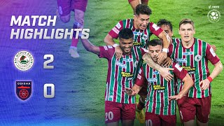 Highlights  ATK Mohun Bagan 20 Odisha FC  Knockout 2 Hero ISL 202223 [upl. by Niwred]