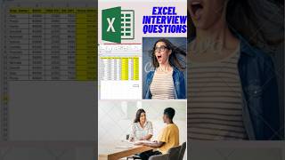 Data Entry Interview Questions  Excel Work  Excel Formula shorts [upl. by Qerat]