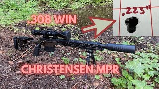 Christensen Arms Modern Precision Rifle MPR  Short Barrel 308  Rifle Review  Marksmans Creed [upl. by Atterbury]