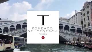 T Fondaco dei Tedeschi  The most luxurious shopping mall in Venice [upl. by Alikahs]