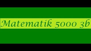 Matematik 5000 Ma 3b Ma 3bc VUX Kapitel 3 Kurvor derivator integraler Största o minsta värde 3138 [upl. by Dorthea652]