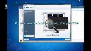 ZWSoft ZWCad 2014 free download and install WIN [upl. by Maisey]