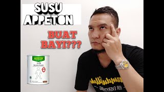 Susu Appeton weight gain bisa menambah berat badan bayi [upl. by Euginimod]