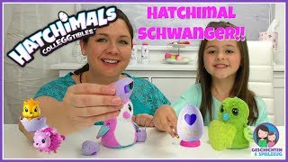 Schwangere Hatchimals legen Eier 🐣 Hatchimal CollEGGtibles 💕 Geschichten und Spielzeug [upl. by Nerha]