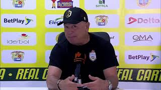 Rueda de prensa de Real Cartagena tras su partido ante Barranquilla [upl. by Julienne136]