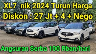 XL7 Diskon 27 Jt  4 Juta  Banyak Promo Suzuki Jakarta Angsuran 3 Jutaan Saja [upl. by Haraj]