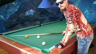 Part16 Secret how you become pro compensating for clean and dirty cueball in pool billiards [upl. by Atinihc]