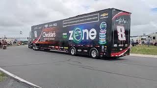 HAULER PARADE 2024 POCONO RACEWAY [upl. by Louie768]