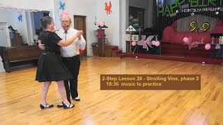 Lesson TwoStep 28  Strolling Vine [upl. by Inglebert]