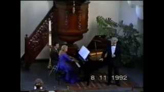 16 Bernard Kruysen bariton  Janny Lobbezoo piano 25101992 SintOedenrode [upl. by Africah493]