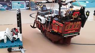 LEGO Creator Pirate Ship 31109 with LEGO Mindstorms Robot Inventor 51515 EnglishHD [upl. by Emanuele]