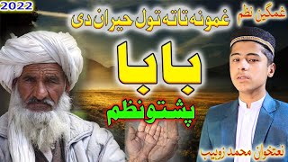 Ghamona tata tol hyran de BABA New nazam Awaz by Muhammad Zohaib [upl. by Lauer104]