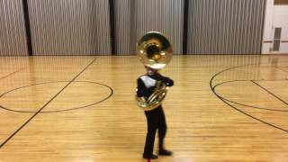 2017 USAAAMB Audition Marching  SUCCESSFUL [upl. by Francis]