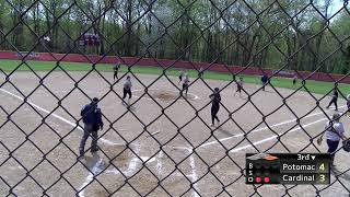 CCBC Catonsville Softball vs Potomac State [upl. by Nnyleuqcaj]