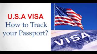 How to check your US VISA status  USA [upl. by Siol]