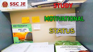 Study motivation status  SSC JE motivation  Engineering motivational video [upl. by Lessig]