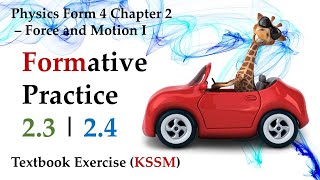 🆕 Physics Form 4 KSSM Chapter 2 Force and Motion I  Formative Practice 23  Formative Practice 24 [upl. by Pamela]