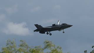 F35 coming in to hover at RIAT 2024 [upl. by Ramak951]