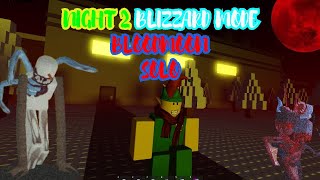 XMAS Residence Massacre Night 2 Blizzard Mode Bloodmoon Solo [upl. by Eenor669]