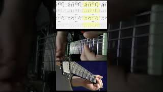 Guitar Tab Jailbreak by ACDC guitartabs guitarriffs acdc [upl. by Vachil850]