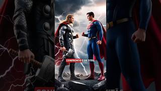 SuperMan X Thor quem venceria esse confronto  Descubra Agora [upl. by Ogilvy]