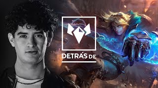 Detrás de Ezreal el Explorador Pródigo  Personajes  Campeones  League of Legends [upl. by Jara]