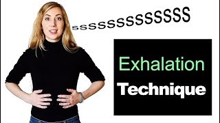 How To Breathe When You Sing Exhalation [upl. by Mellie972]