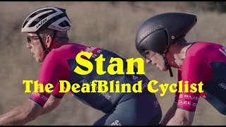 Stan The DeafBlind Cyclist  Teaser paralympics2024 [upl. by Naimaj656]