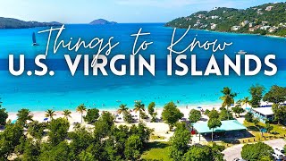 Everything You NEED TO KNOW Visiting US Virgin Islands [upl. by Nuawad925]