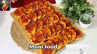 MuhammaraManakish muhammara How to make Muhammara breadفطاير محمرةخبز فليفلة [upl. by Nomal]