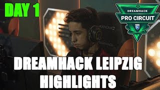 DREAMHACK LEIPZIG 2019 DAY 1 HIGHLIGHTS Best goals [upl. by Acey]