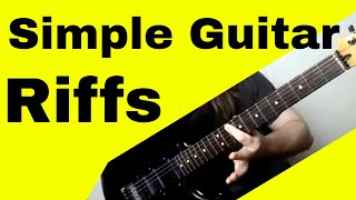 Easiest Songs To Play On Electric Guitar For Beginners [upl. by Jeremie]