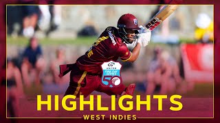 Highlights  West Indies v England  Shai Hope Strikes 68 But Visitors Win  2nd CG United ODI [upl. by Sutton420]