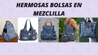 Bolsa para pantalón de mezclilla  mega fácil  paso a paso [upl. by Suirad]