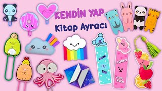 12 ŞAHANE KENDİN YAP KİTAP AYRACI FİKRİ [upl. by Acebber]