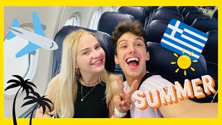 OP VAKANTIE NAAR GRIEKENLAND ✈️🇬🇷 [upl. by Coltson]