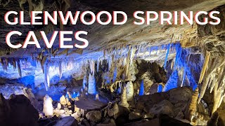 GLENWOOD SPRINGS CAVES TOUR Fairy Caves  Kings Row  Glenwood Caverns  Gondola  Colorado Caves [upl. by Znarf987]