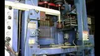 Cincinnati Powdered Metal Compacting Press [upl. by Oirad]