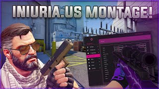 CSGO LEGIT CHEATING  INIURIA [upl. by Phene]