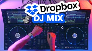 4 DECK MIX using DROPBOX on the Denon DJ SC6000s  Dual Waveform Showcase [upl. by Scevor]