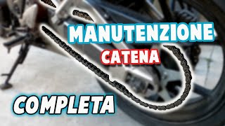 Manutenzione Catena con WD40 Come va [upl. by Isola]